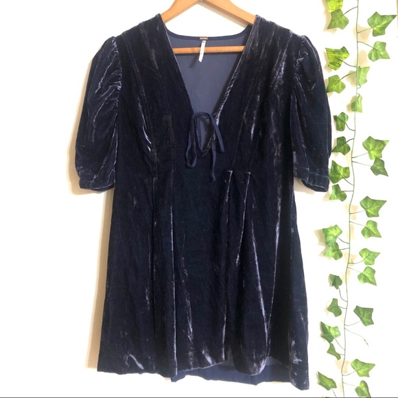 Free People Adelle Velvet Tunic Dress - Picture 5 of 8